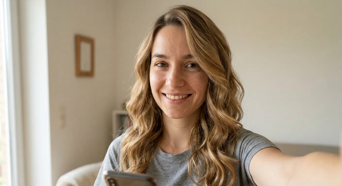 After AI hairstyle transformation