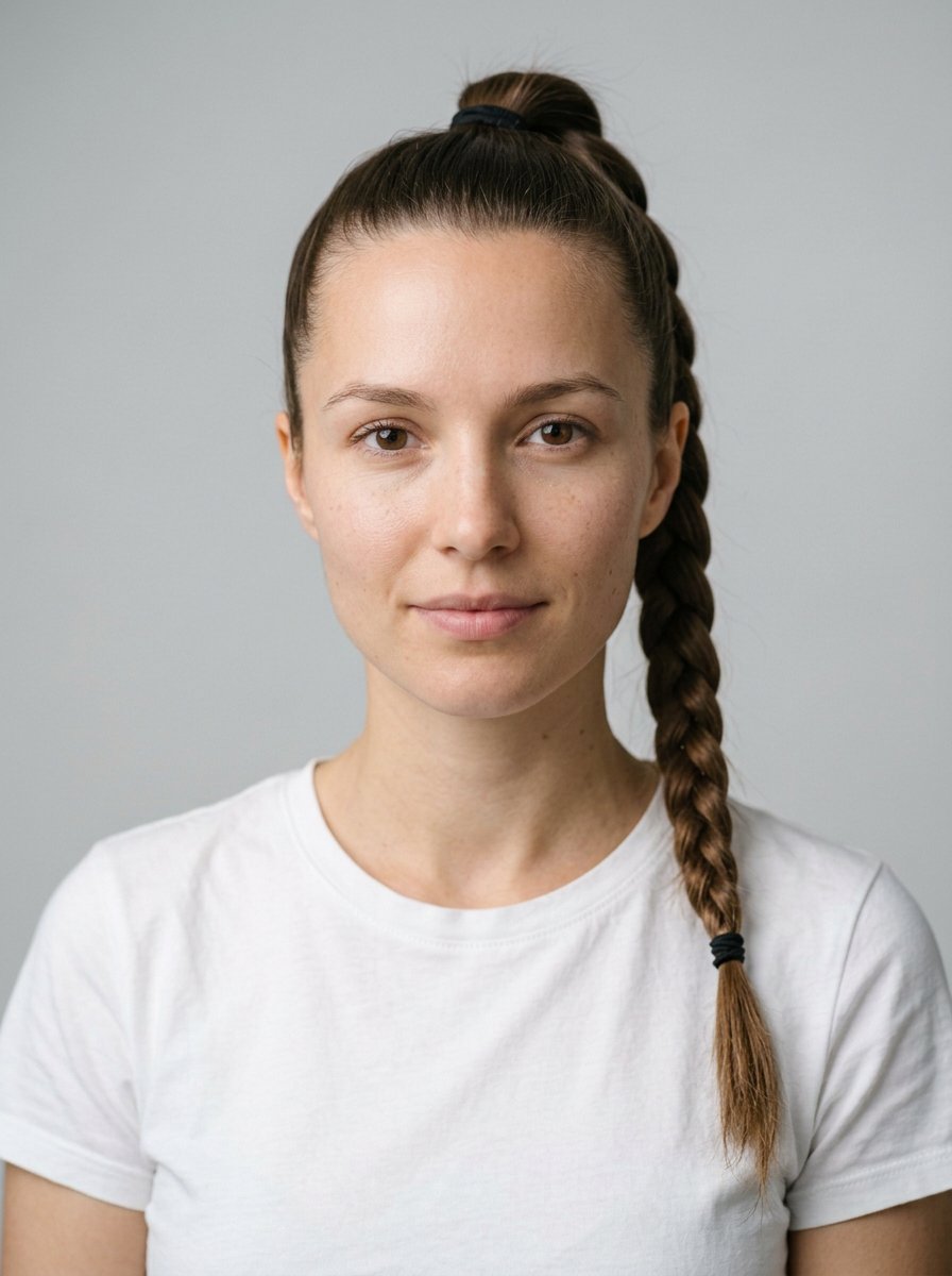 Braided Ponytail braids style