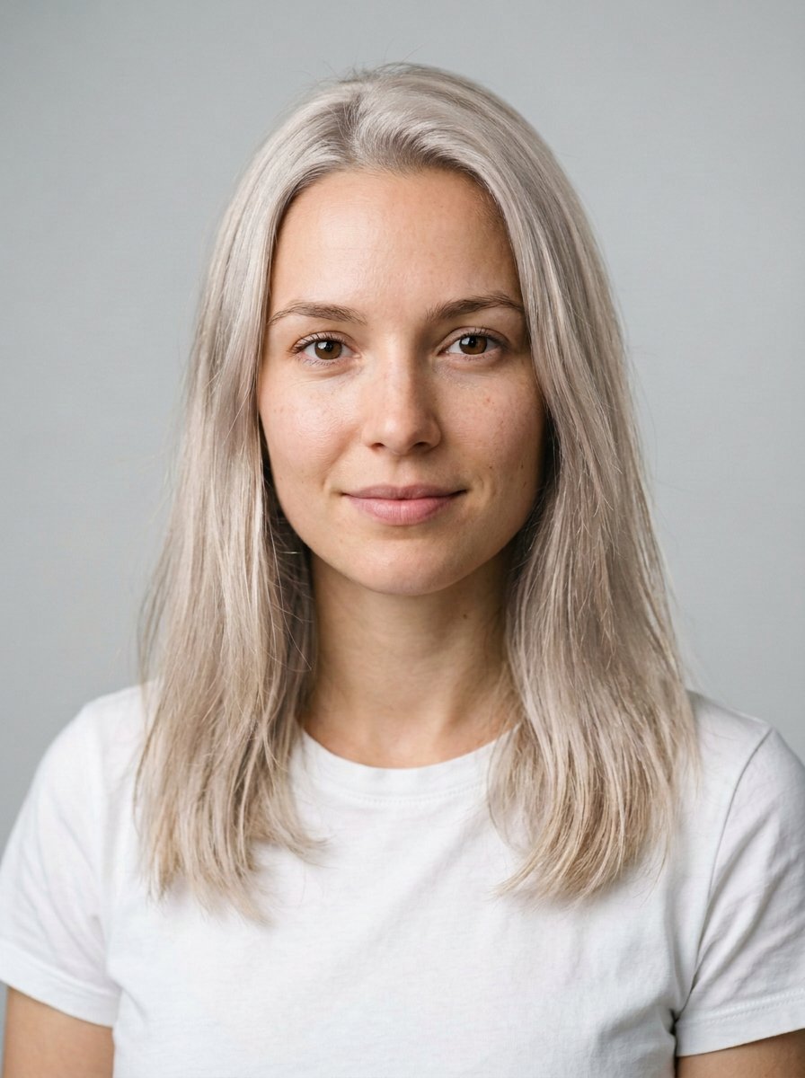 Platinum Blonde color style