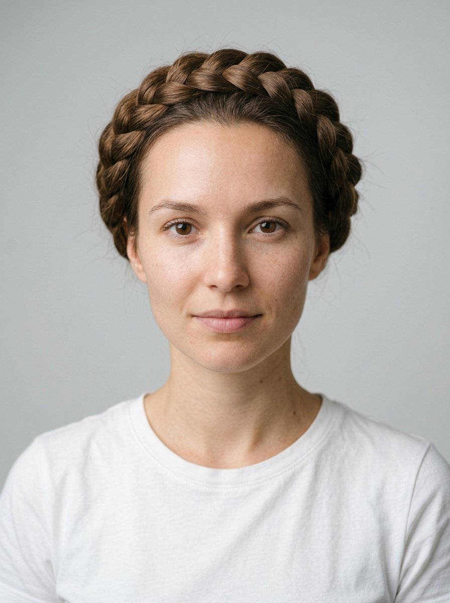 Crown Braid braids style