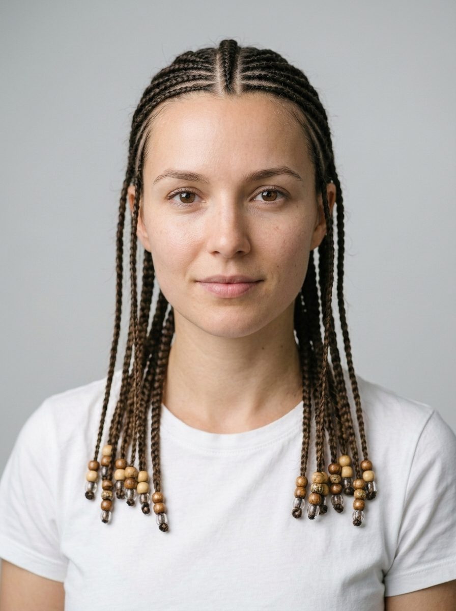 Fulani Braids braids style