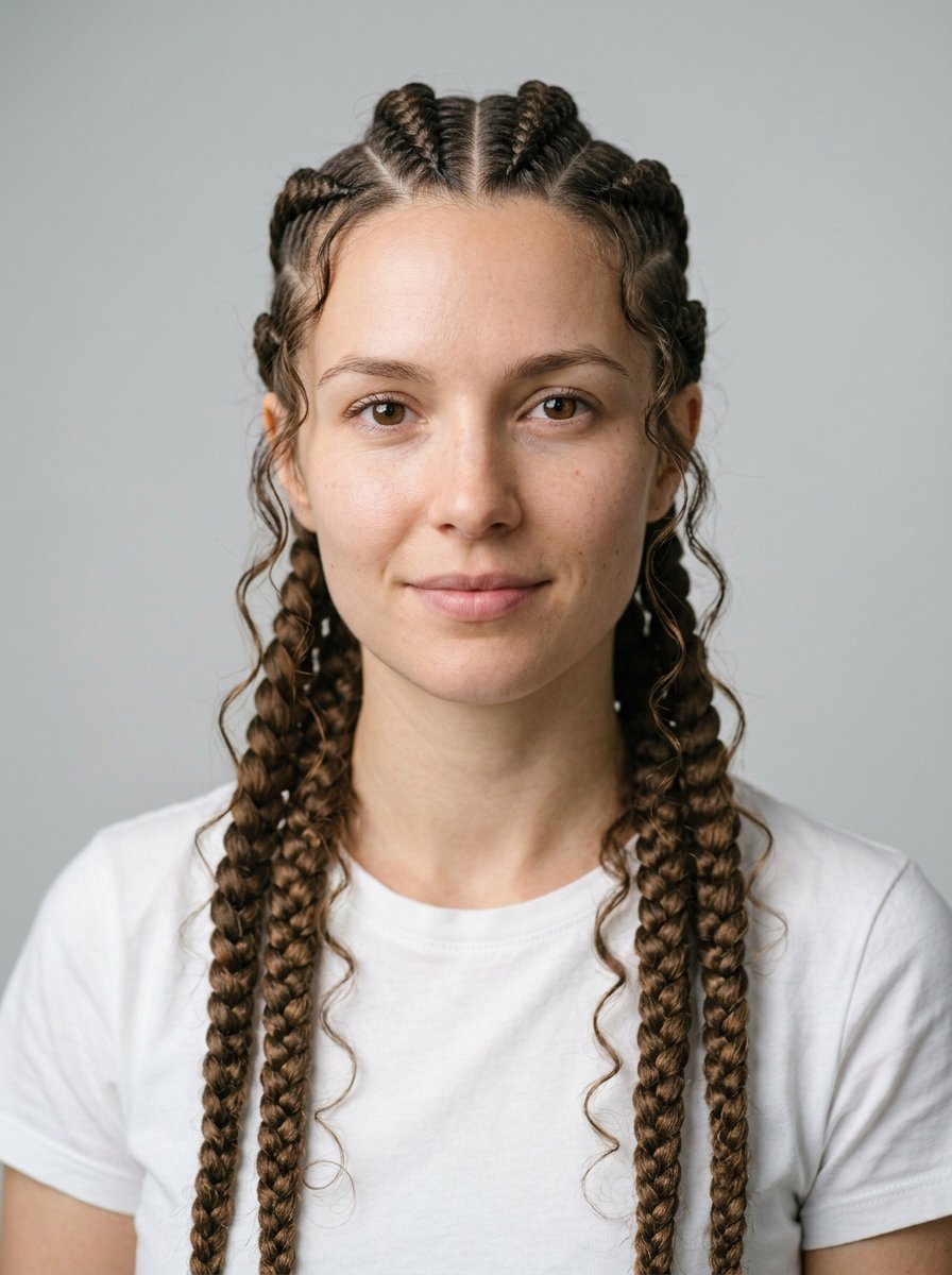 Goddess Braids braids style