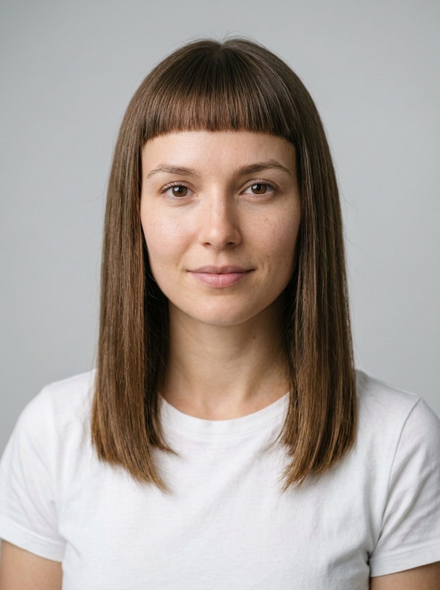 Micro Bangs hairstyle style