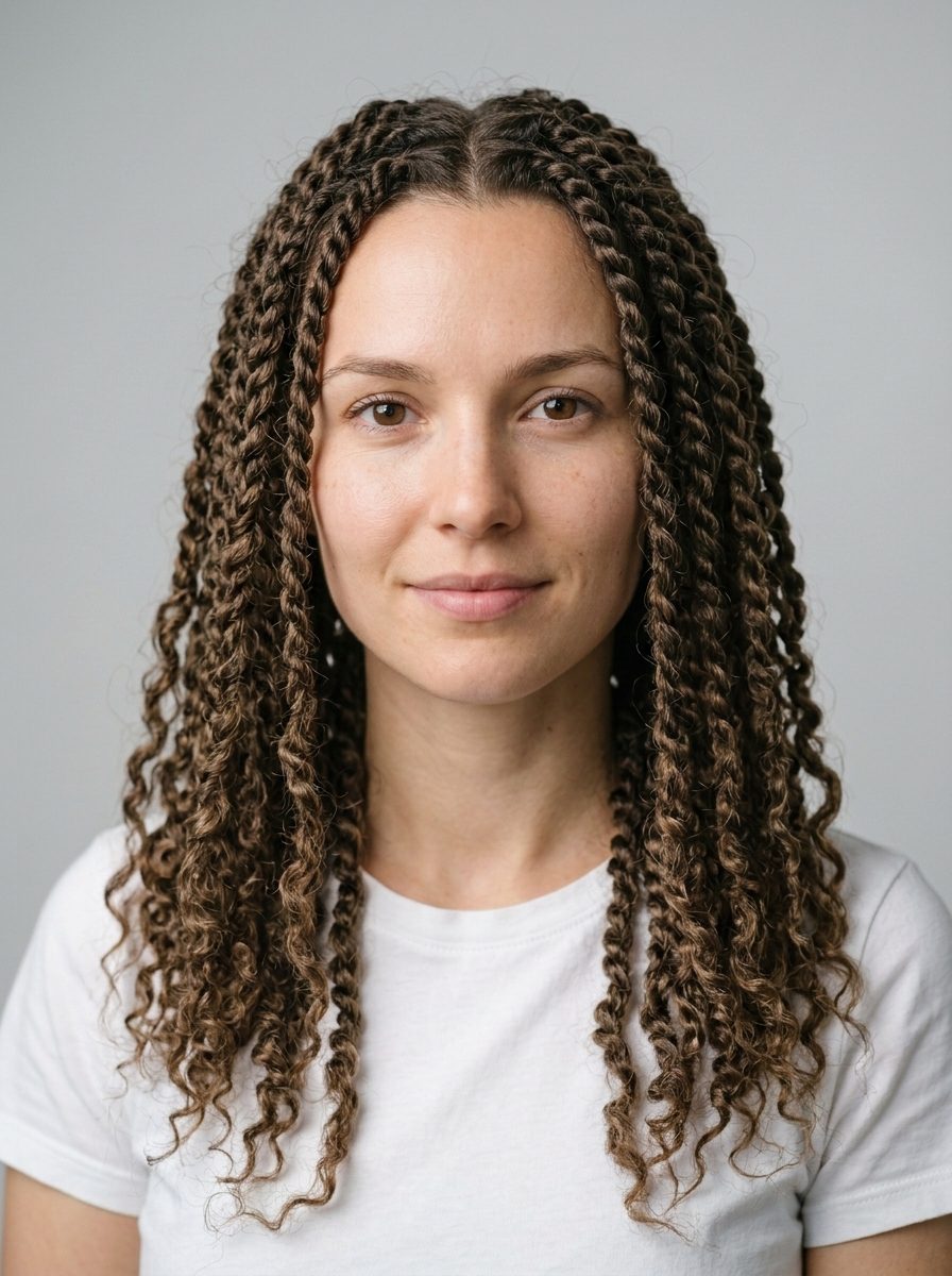 Passion Twists braids style