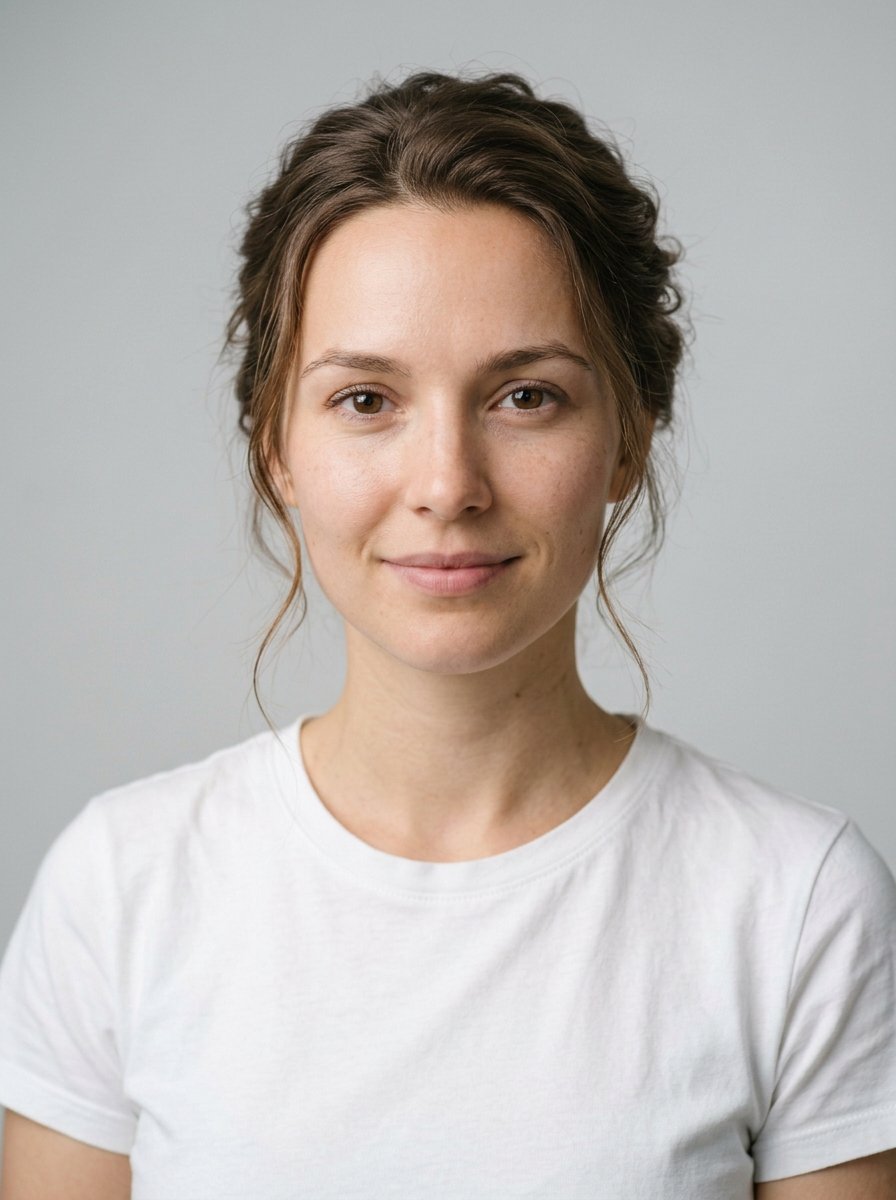 Updo braids style