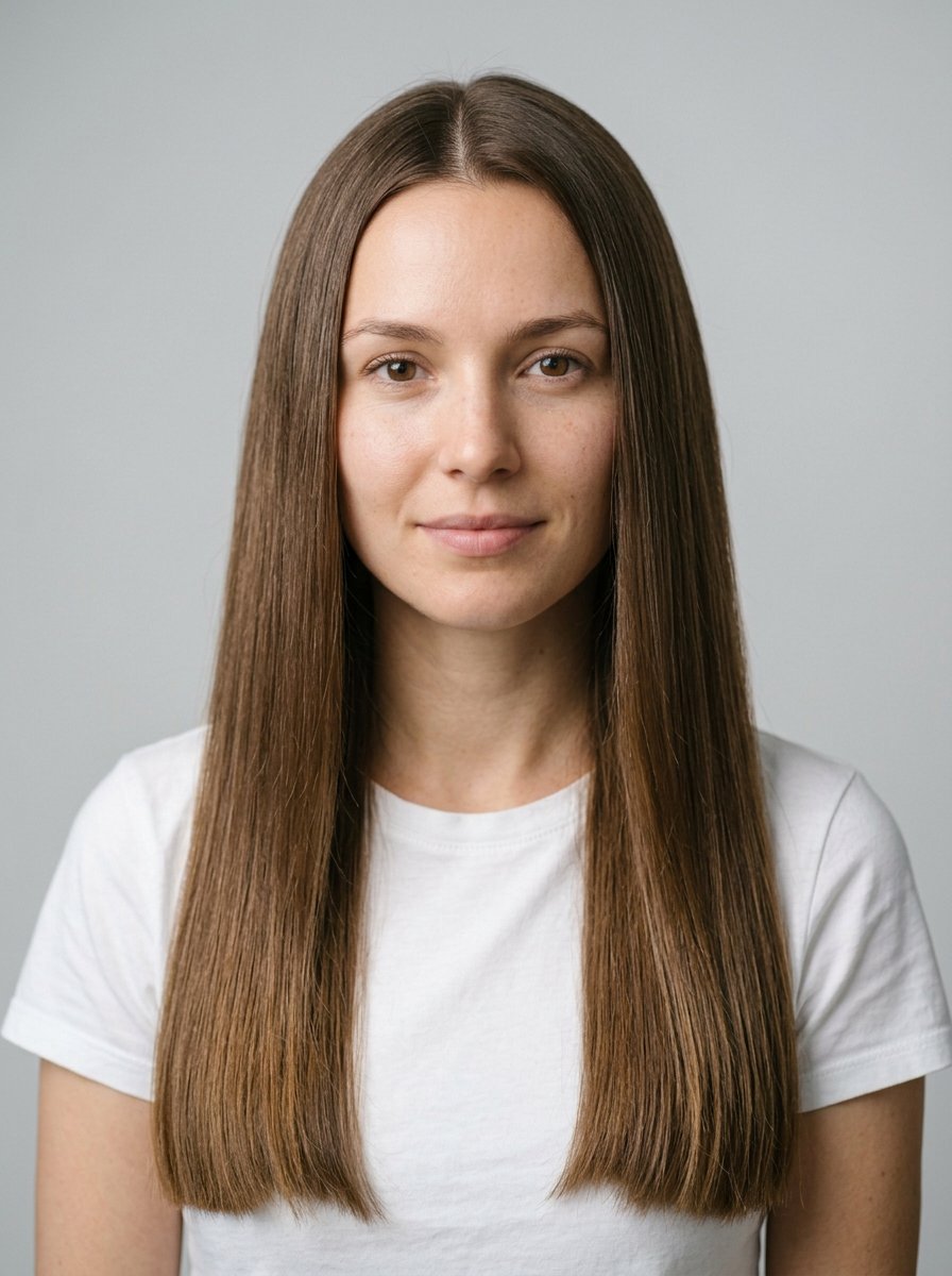 Waist-Length Straight hairstyle style