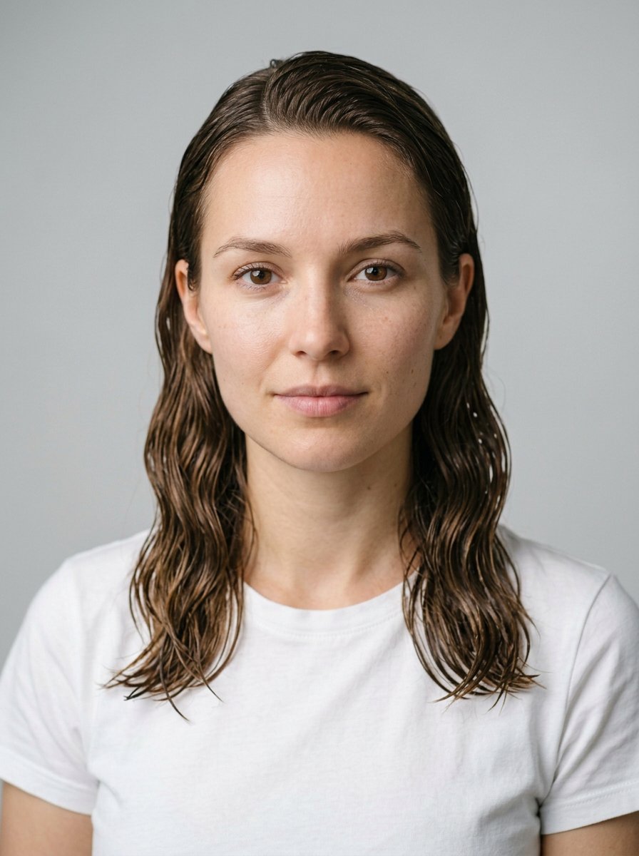 Wet Look Waves hairstyle style
