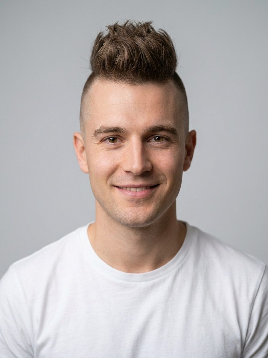 Mohawk Fade hairstyle style